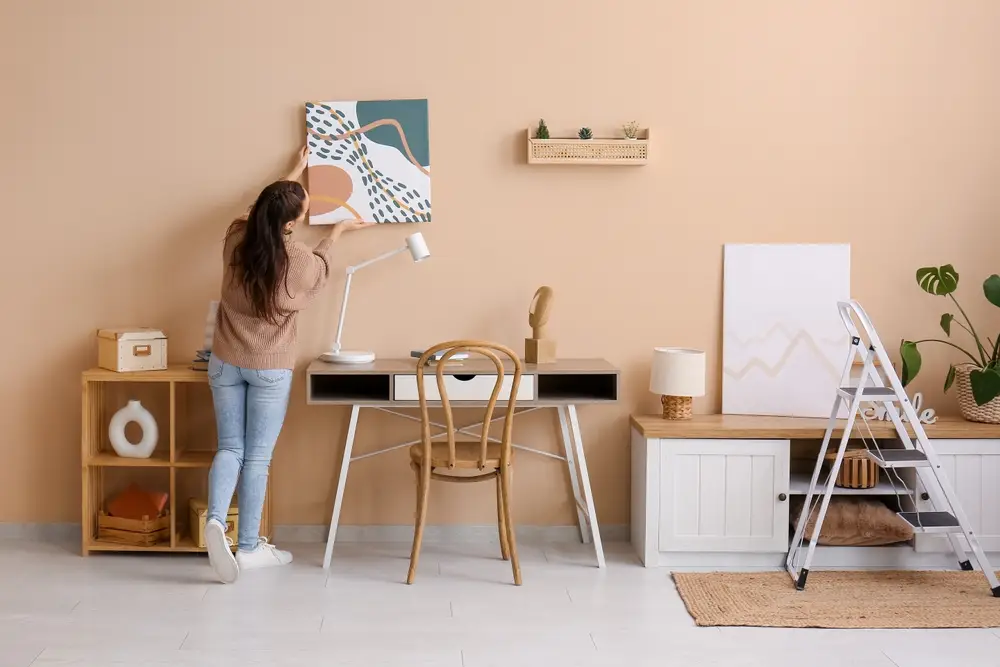 déco mur salon